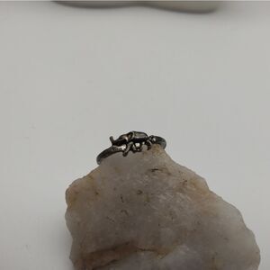 Elephant pinky ring simplistic jewelry